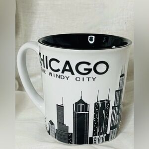 Chicago 3D Mug | Chicago Mug | Ceramic Coffee Cup Souvenir | Windy City 15 Oz